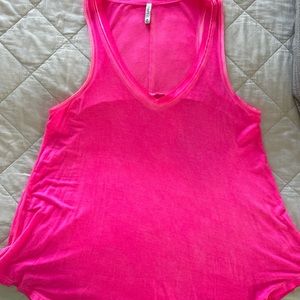 Z supply tank top in neon pink